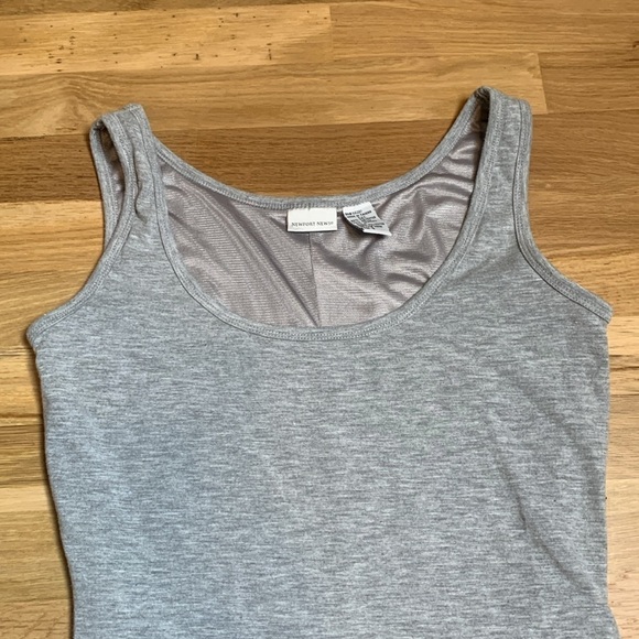 Newport News Gray Tank Top Dress Women’s S - Picture 6 of 14